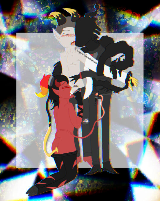 Fortnite Demon!Midas, Chaos Agent and Dominion threesome